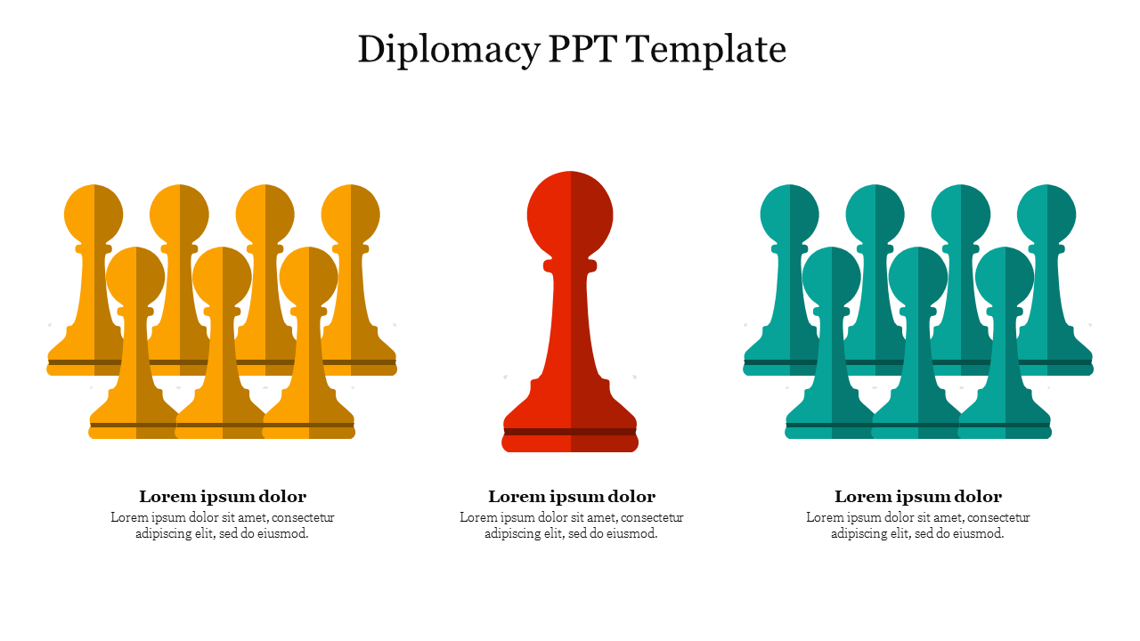 Diplomacy PPT Template